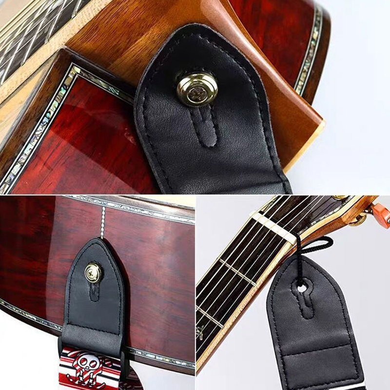 Embroidered Print Guitar Strap - Musical Instrument Sounds recension och pris