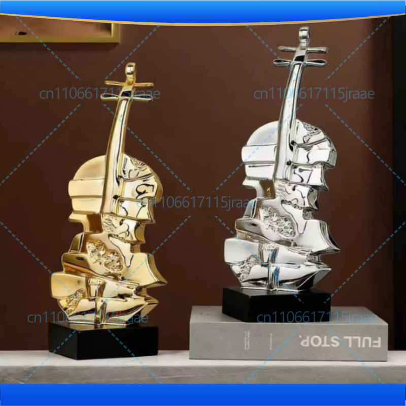 Creative Golden Violin Sculptu - Musical Instrument Fagot recension och pris