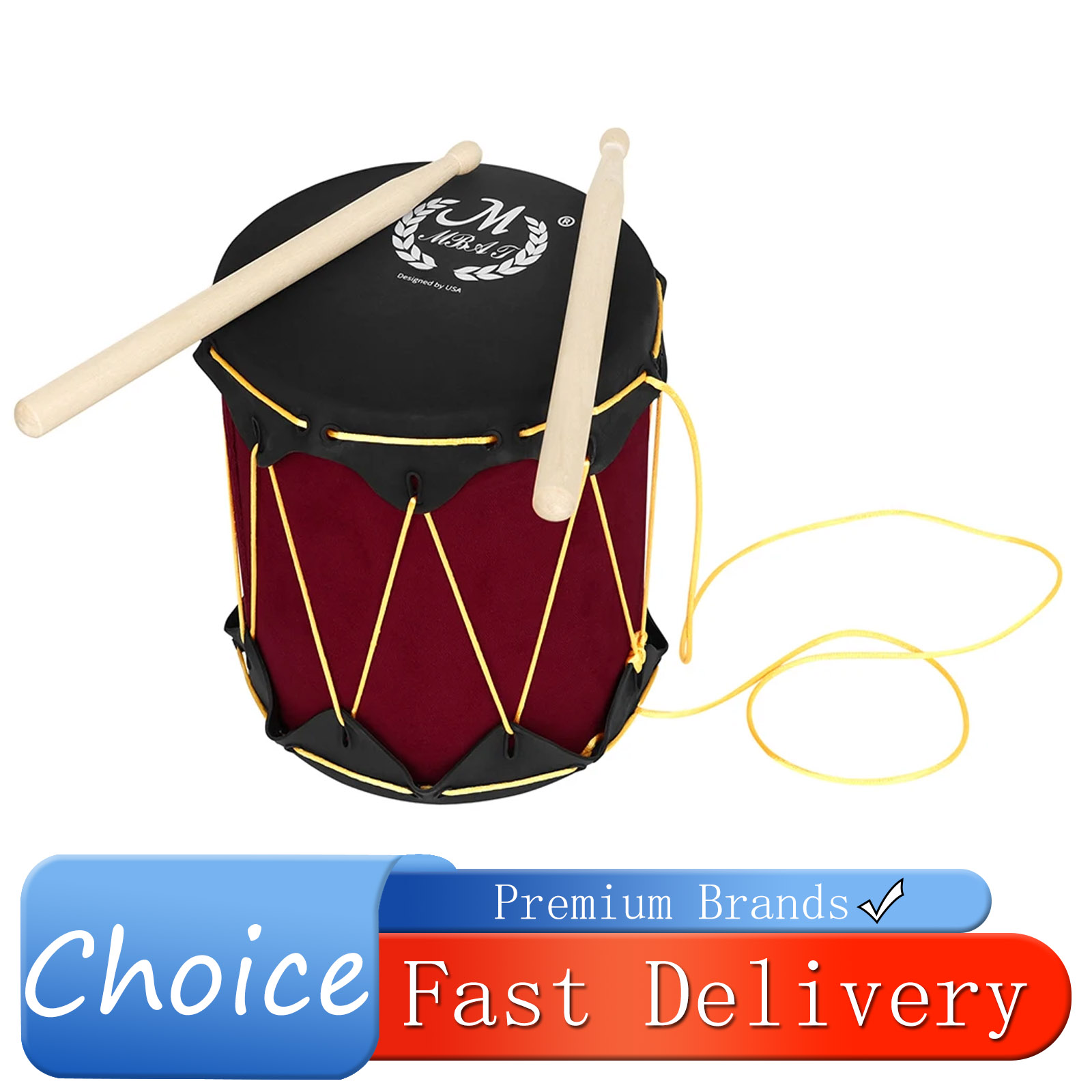 IRIN Rubber Skin Drum Indian D - Musical Instrument Indian recension och pris