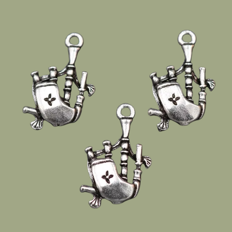 10pcs Silver Plated Scotland M - Musical Instrument Of Scotland recension och pris