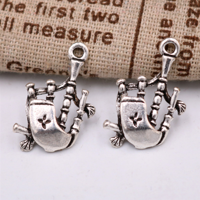 10pcs Silver Plated Scotland M - Musical Instrument Of Scotland recension och pris
