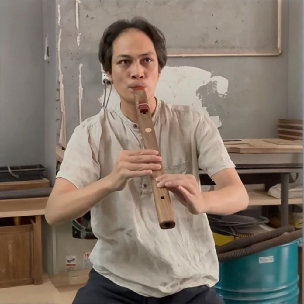 B/C/D/E/F Tone Wooden Vertical - Musical Instrument Indian recension och pris