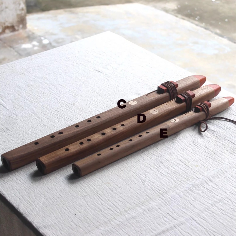 B/C/D/E/F Tone Wooden Vertical - Musical Instrument Indian recension och pris