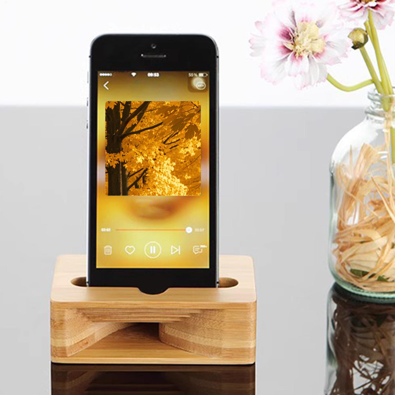Wood Phone Speaker Amplifier D - Musical Instrument Amplifier recension och pris