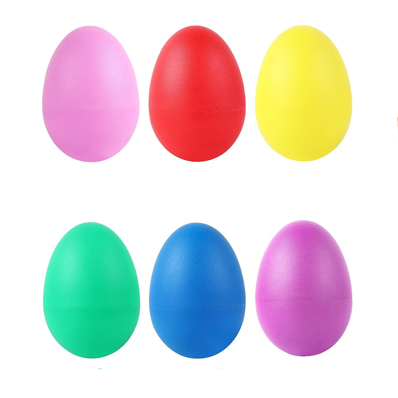 2Pcs Plastic Egg Shakers Percu - Musical Instrument Maraca recension och pris