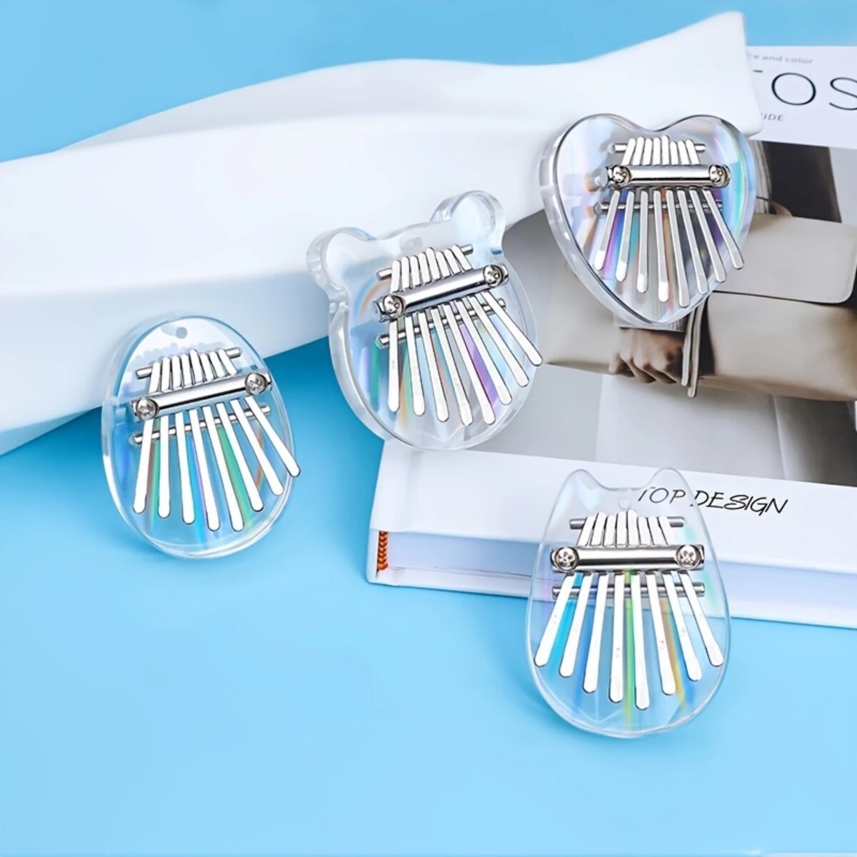 Miwayer 8 Keys Mini Kalimba Ra - Musical Instrument Sounds recension och pris