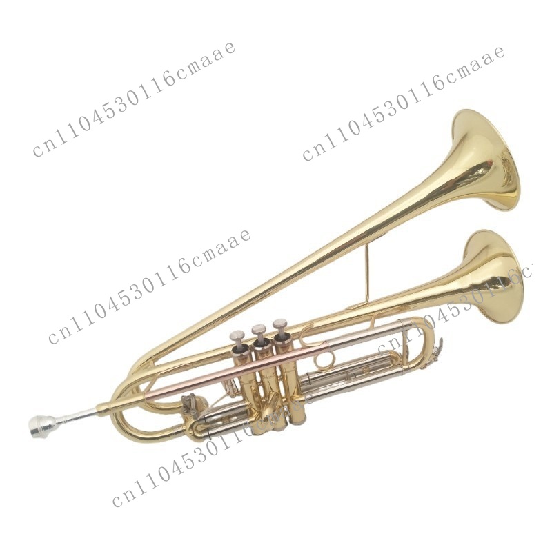 Brass Double Horn Trumpet Musi - Musical Instrument Manufacturers recension och pris