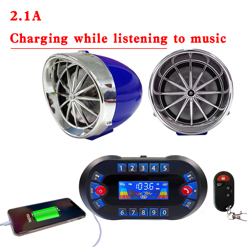 MT730 Motorcycle Bluetooth Spe - Musical Instrument Amplifier recension och pris