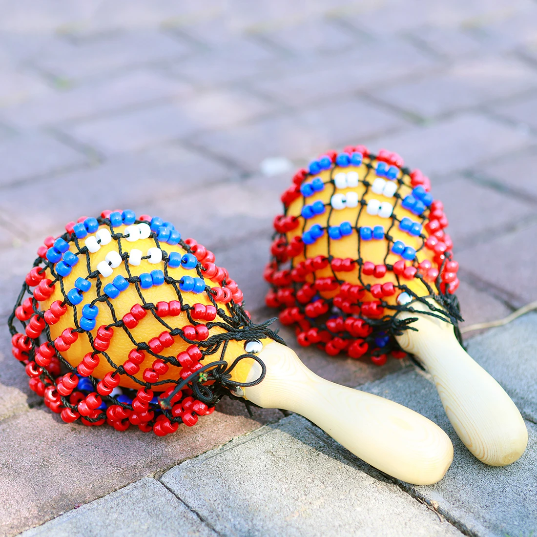 IRIN Orff Bead Net Sand Hammer - Musical Instrument Maraca recension och pris
