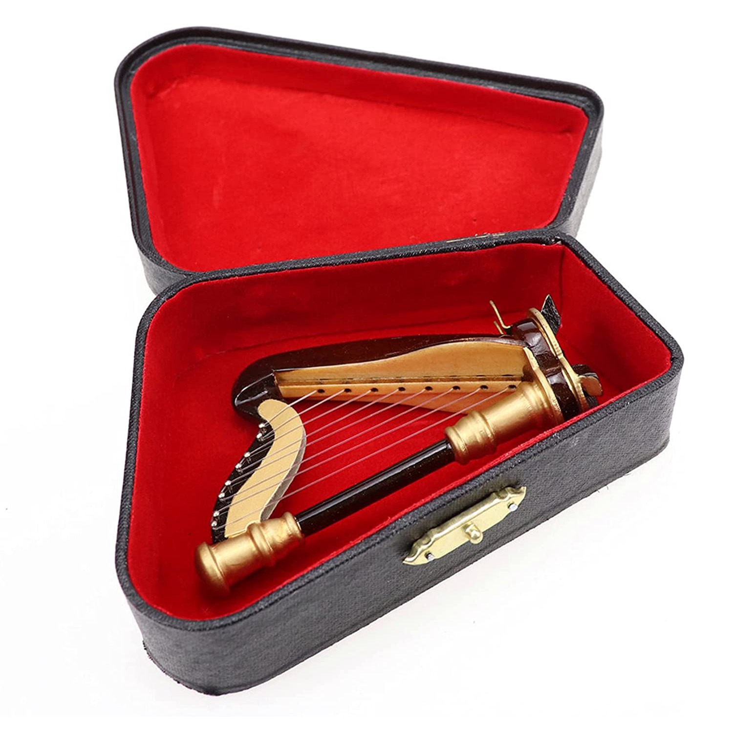 B05C-Wooden Miniature Harp Wit - Musical Instrument Manufacturers recension och pris