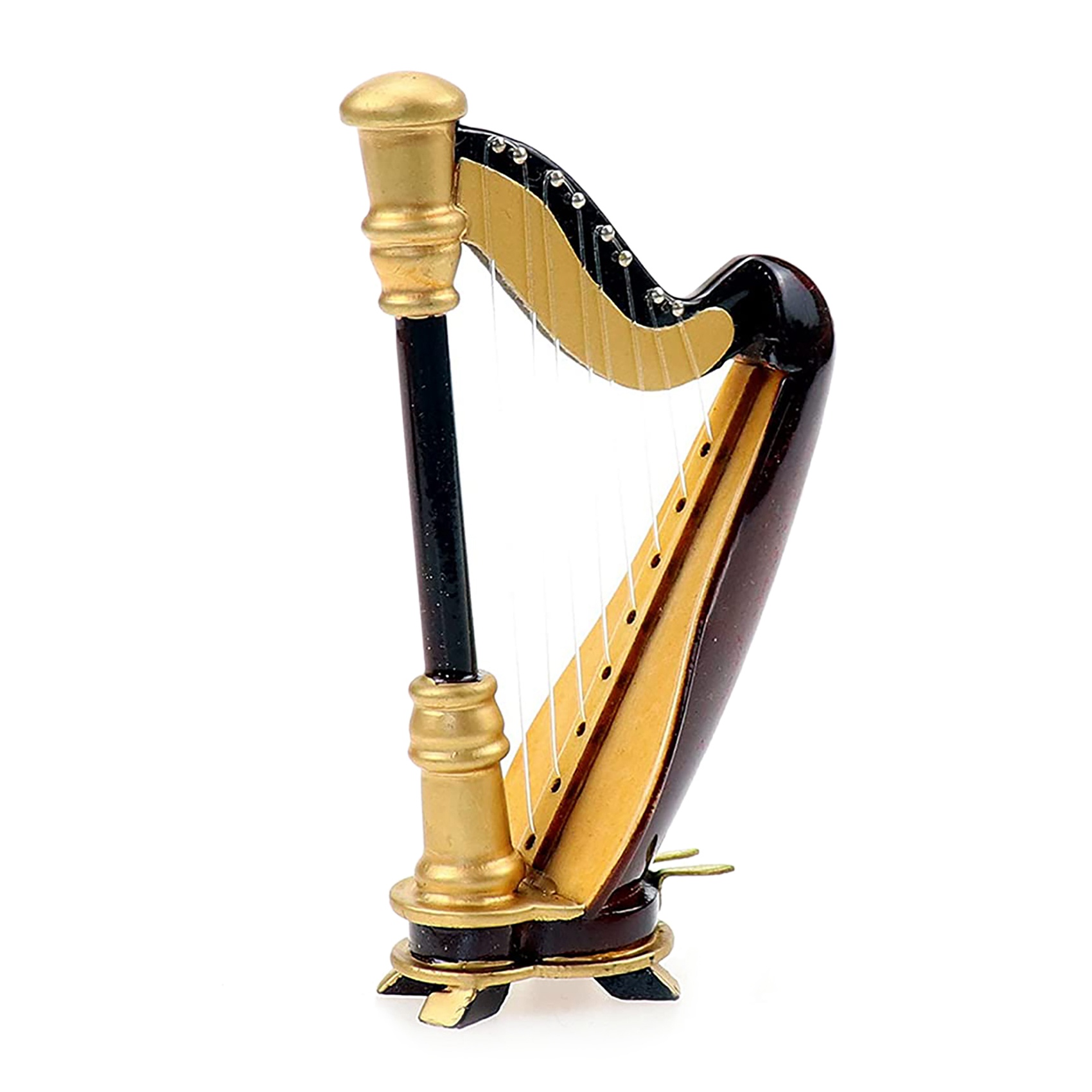 B05C-Wooden Miniature Harp Wit - Musical Instrument Manufacturers recension och pris