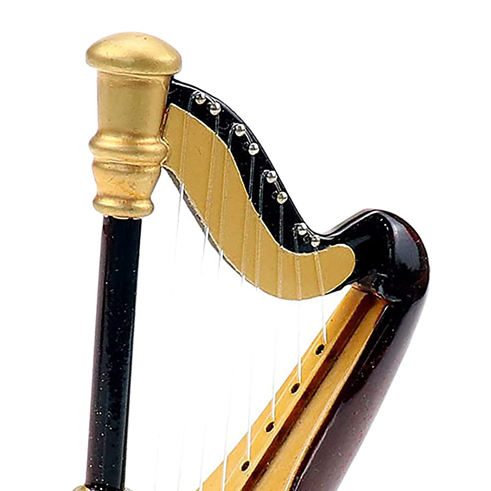 B05C-Wooden Miniature Harp Wit - Musical Instrument Manufacturers recension och pris