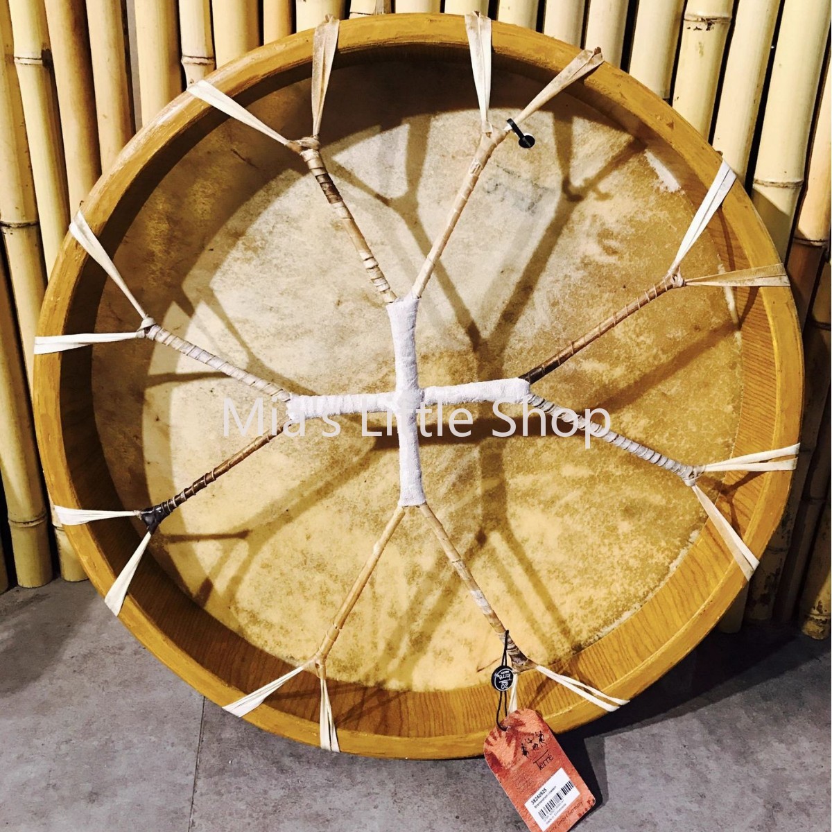 Indian Frame Drum Natural Cowh - Musical Instrument Indian recension och pris