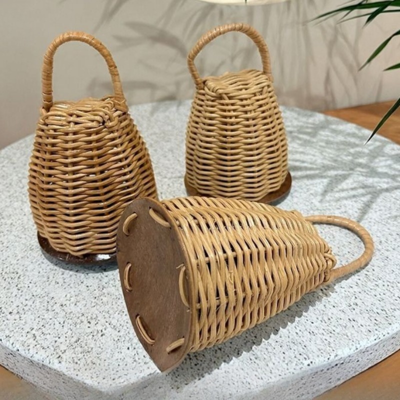 African Rattan Weaving Maracas - Musical Instrument Maraca recension och pris