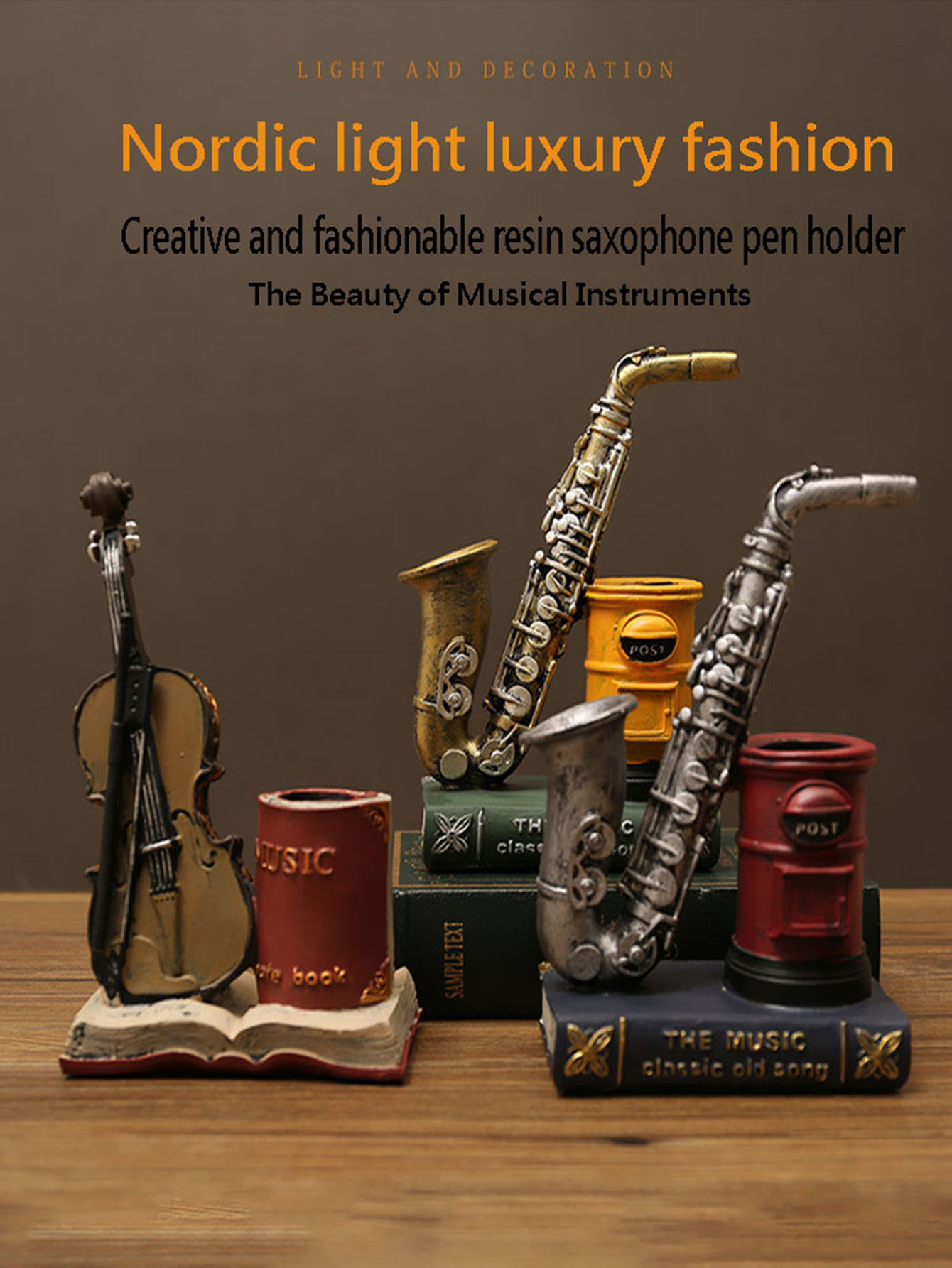 Nordic retro student creative  - Musical Instrument Fagot recension och pris