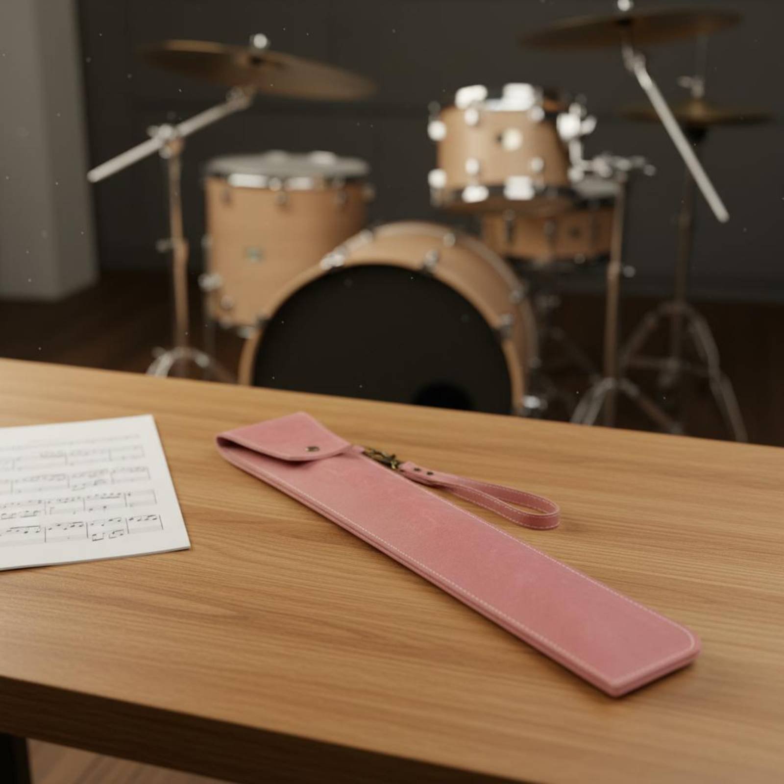 Leather Drumstick Bag Long-Las - Musical Instrument Long recension och pris