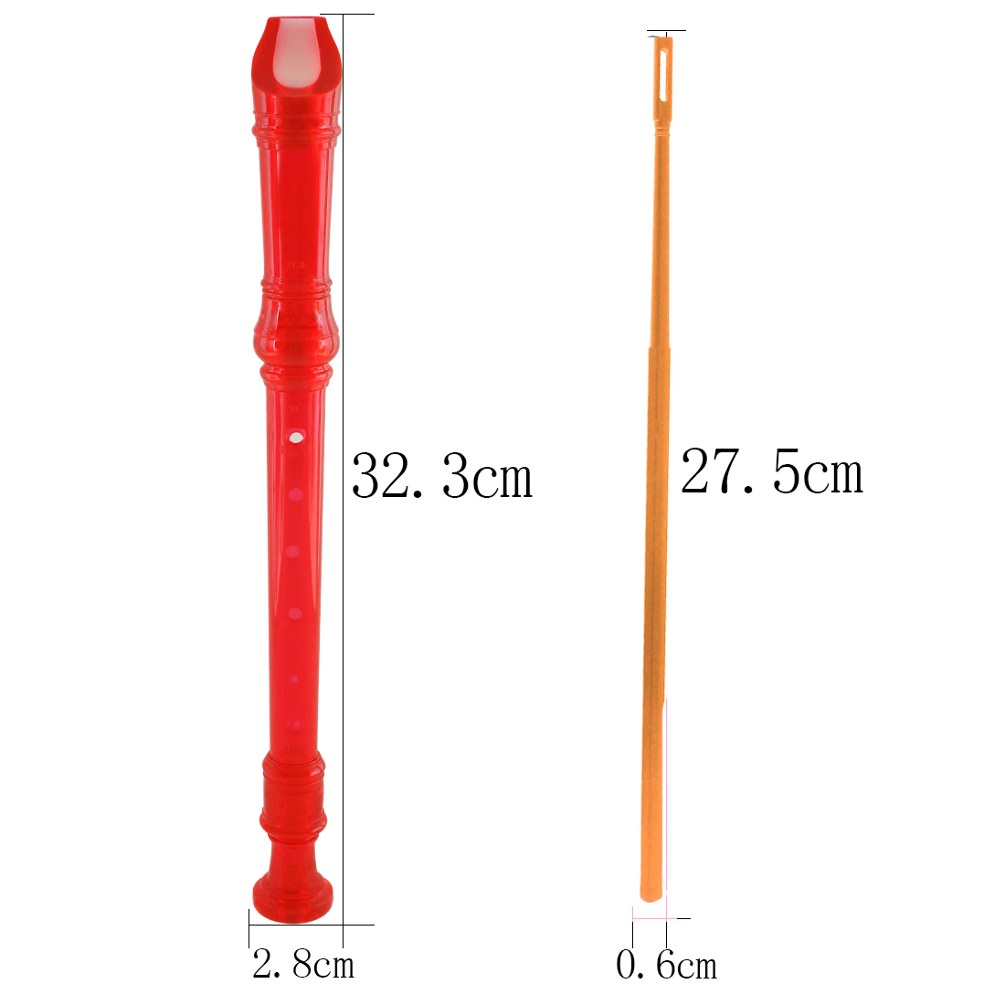 IRIN Flute Clarinet ABS Record - Musical Instrument Long recension och pris