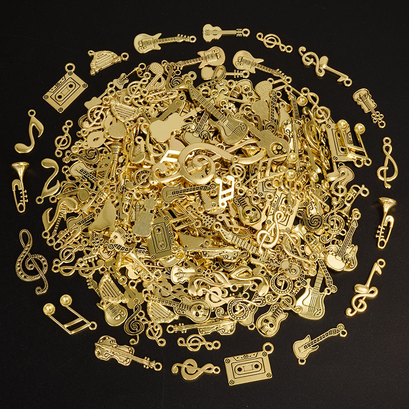 10/20/30pcs Retro Gold Color A - Musical Instrument Manufacturers recension och pris