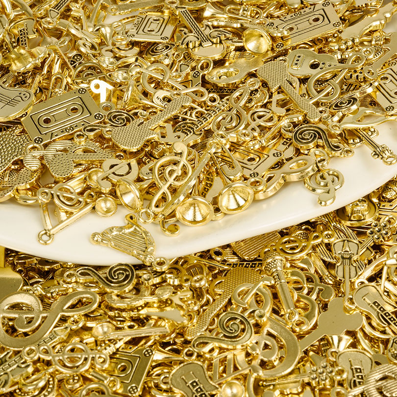 10/20/30pcs Retro Gold Color A - Musical Instrument Manufacturers recension och pris