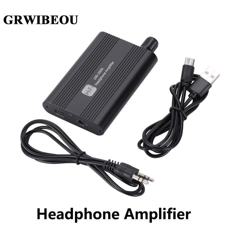 GRWIBEOU 16-300 Ohm HiFi Headp - Musical Instrument Amplifier recension och pris