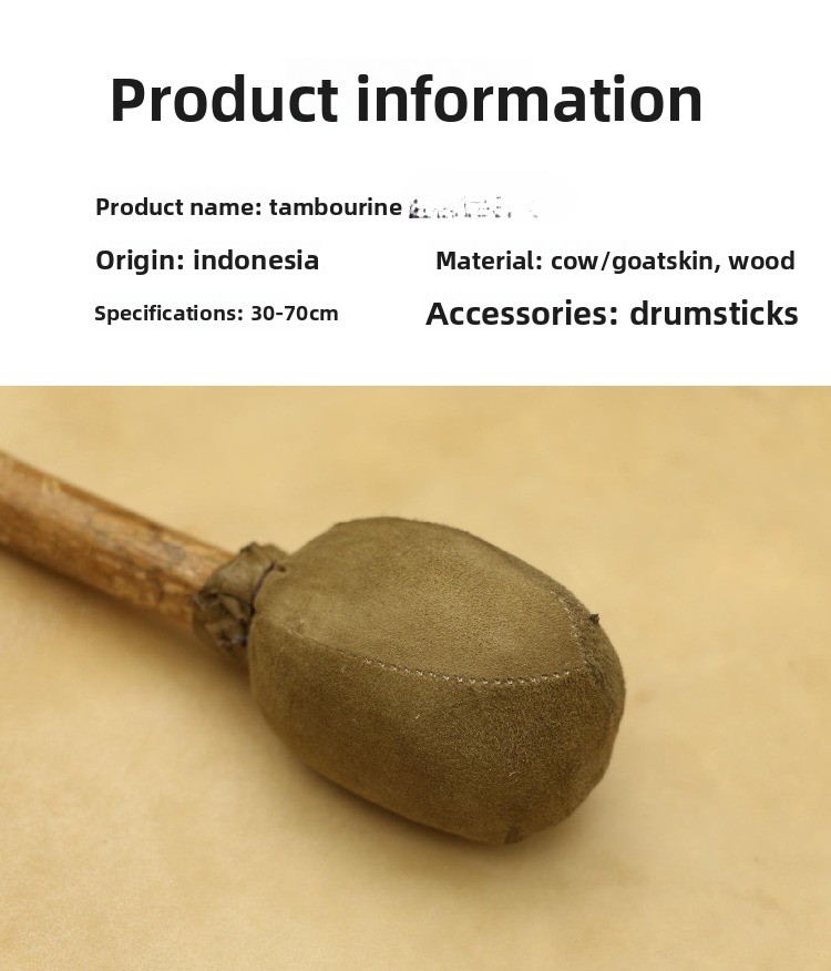 Handmade Drum Ensemble Healing - Musical Instrument Indian recension och pris