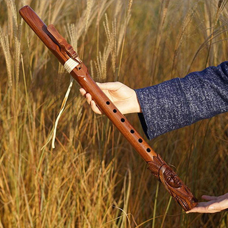 Wooden Indian Flute 6 Hole Pla - Musical Instrument Indian recension och pris